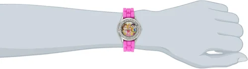 Vista 2 de Disney PN1133 - Reloj analógico de cuarzo rosa para niños Movimiento de cuarzo