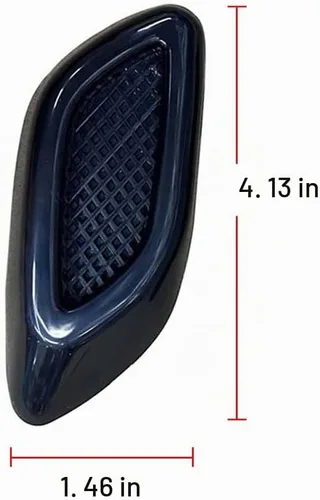 Vista 2 de 6 piezas de Curboom - Adornos decorativos para parachoques de coche, entrada de aire universal, autoadhesivos, para alerón de puerta, spoiler