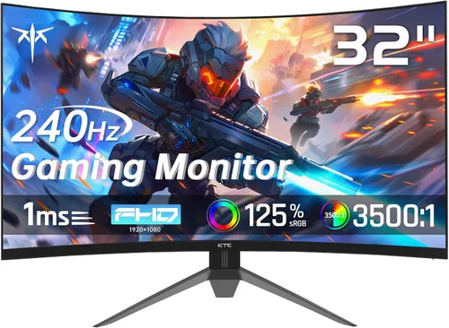 Vista 21 de KTC Monitor portátil de 15.6 pulgadas FHD 1080P Monitor de viaje para laptop, MacBook Phone PS5 Xbox Switch, HDMI USB C, HDR, IPS segunda pantalla