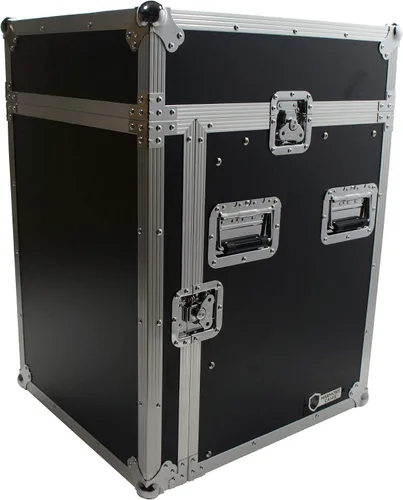Vista 8 de Harmony Audio Case HCM12U DJ Pro Audio 10U Slant Top 14U Vertical Mixer Rack Case