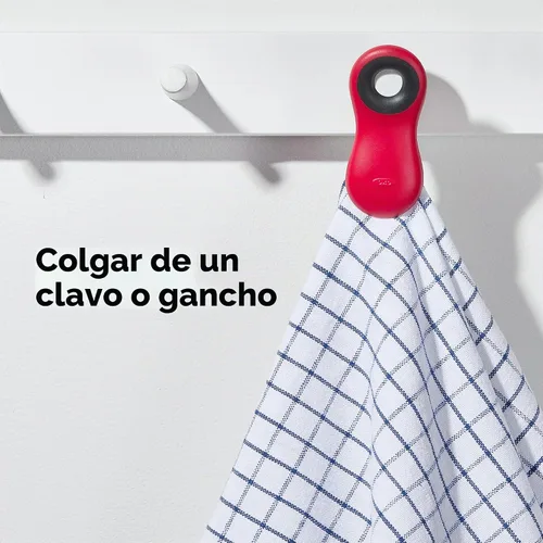 Vista 5 de Oxo, Clips magnéticos multiusos Azul marino/amarillo/rojo y azul claro