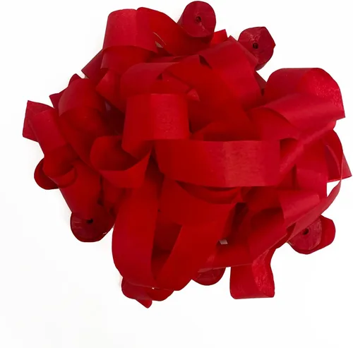 Vista 15 de Ultimate Confetti - Serpentinas de papel de seda azul bebé - 20 rollos (1" x 30')
