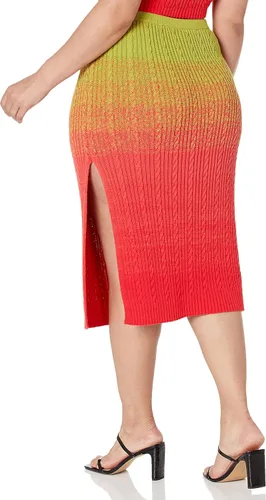 Vista 6 de The Drop Falda midi Lola Ombre para mujer