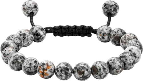 Vista 19 de Amazing Gemstone Pulsera de control de ira – Howlita Amazonita Lava Juego de pulseras para hombres y mujeres, curativa, calmante, ansiedad, alivio