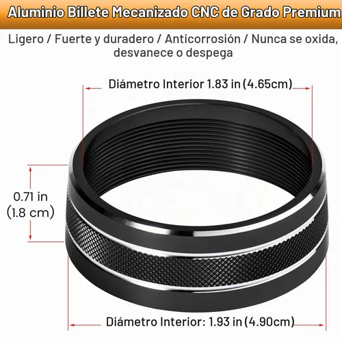 Vista 3 de Cubierta de botón de audio para aire acondicionado, decoración de anillo giratorio para interruptor, trim para Jeep Wrangler JK JKU Patriot Negro