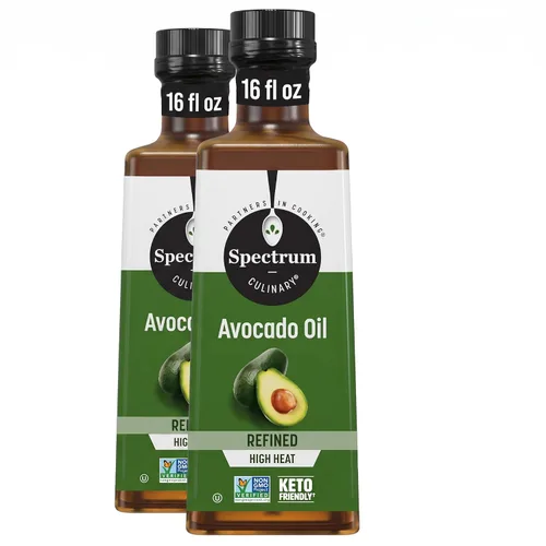 Vista 10 de Aceite de semilla de uva refinado Spectrum Naturals, 16 onzas.