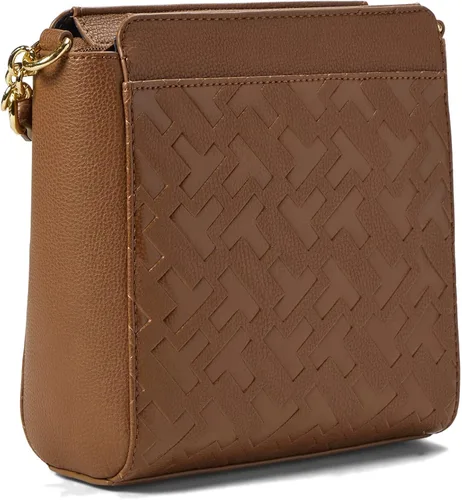 Vista 2 de Tommy Hilfiger Antonella II - Coñac de PVC en relieve y cruzado, Coñac