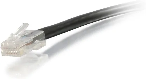 Vista 112 de C2G, cables Cat 6, parche de cables sin arranque, Negro