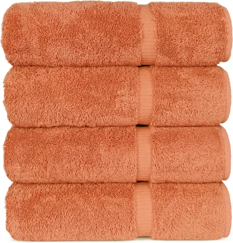 Vista 91 de Chakir Turkish Linens Toallas turcas de alta calidad 100% algodón para baño, toallas de baño grandes de 30 x 60 pulgadas (4 piezas, aguamarina)