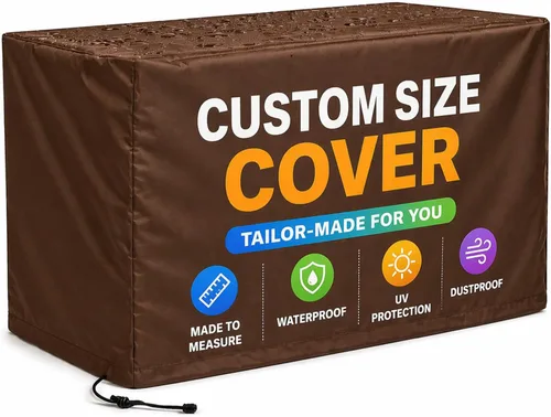 Vista 9 de Fundas antipolvo de tamaño personalizado para varios equipos, muebles, electrodomésticos, herramientas para proteger tus objetos de valor