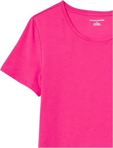 Vista 474 de Amazon Essentials Women's Regular-Fit Short-Sleeve Crewneck T-Shirt