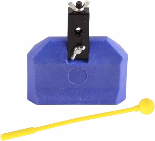 Vista 5 de Plastic Percussion Instruments Block, Jam Block Latin Percussion Block Compatible with Latin Drum Instrument