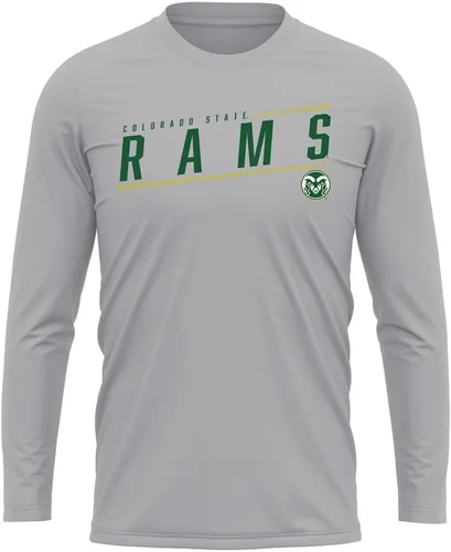 Vista 34 de Camisa deportiva de manga larga oficial de la NCAA Collegiate para hombre, colección de carbón elegante Universidad Estatal de Arizona/W/Sleek/Ls