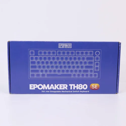 Vista 10 de EPOMAKER TH80 SE Junta 75% teclado mecánico, NKRO intercambiable en caliente RGB 2.4Ghz Bluetooth 5.0 Teclado para juegos con cable con espuma