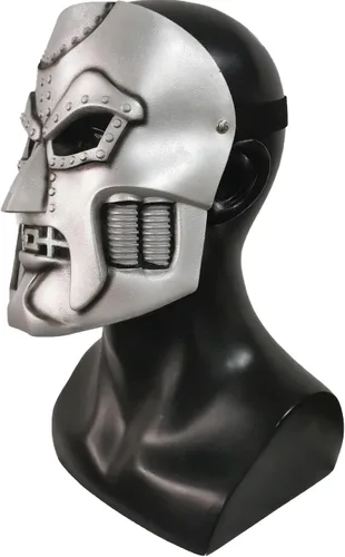 Vista 5 de Máscara de látex de médico, disfraz de cuatro fantásticos, casco para adultos