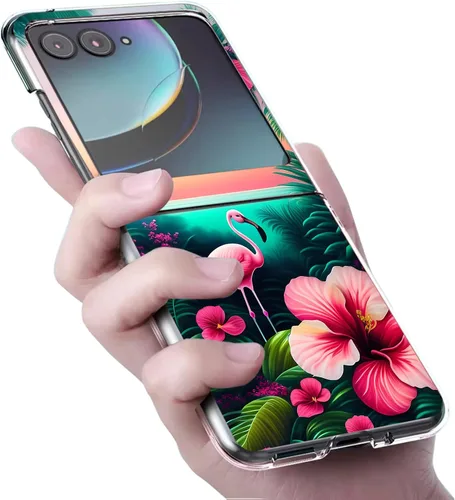 Vista 2 de Razr Plus 2023 - Funda protectora rígida a prueba de golpes para Motorola Razr+ 2023 y Razr Plus 2023