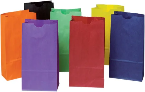 Vista 3 de Rainbow Kraft Bolsas, 6"X11", Blanco, 50 Bolsas