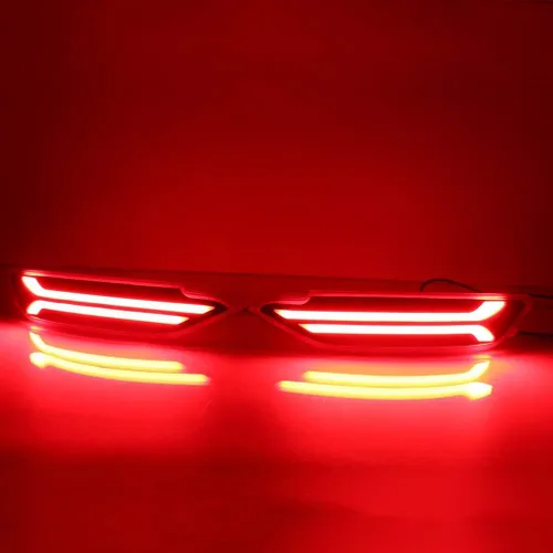 Vista 5 de Conjunto de Luz Trasera LED - Compatible con Hyundai Tucson 2015-2017, Reflector de Parachoques, Luces de Conducción, Freno, Antiniebla