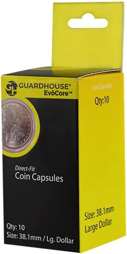 Vista 24 de Cápsulas de monedas American Gold Eagle de ajuste directo de 1 onza – Paquete al por menor de 10 1 Oz Oro