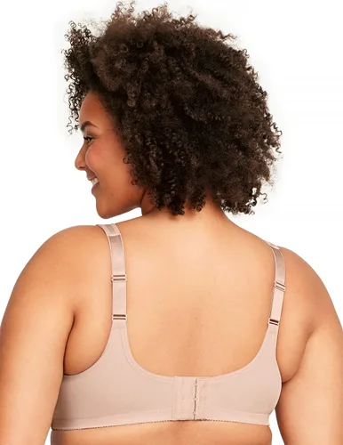 Vista 3 de Glamorise - Brasier reductor para mujer con soporte de busto completo, sin aros, #1003
