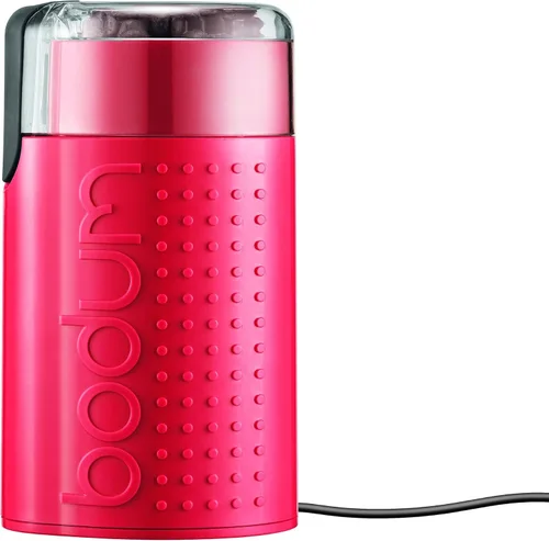 Vista 4 de Bodum Bistro - Molinillo de café eléctrico con cuchilla, color rojo