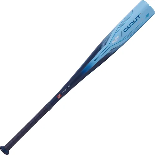 Vista 2 de Rawlings 2024 Bate de béisbol Clout USSSA Caída -8 / -10 Barril de 2 3/4 pulgadas 1 pieza de aluminio