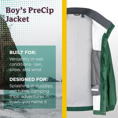 Vista 2 de Marmot Boy 's PrecipChaqueta para hombre