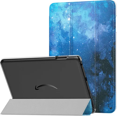 Vista 24 de MoKo Funda para tablet Amazon Kindle Fire HD 8 y 8 Plus (12ª generación/10ª generación, versión 2024/2022/2020) de 8 pulgadas, cubierta de soporte