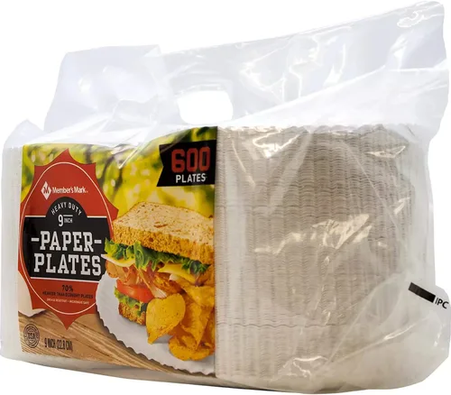 Vista 2 de Daily Chef Placa de papel resistente de 9 pulgadas (600 ct.)
