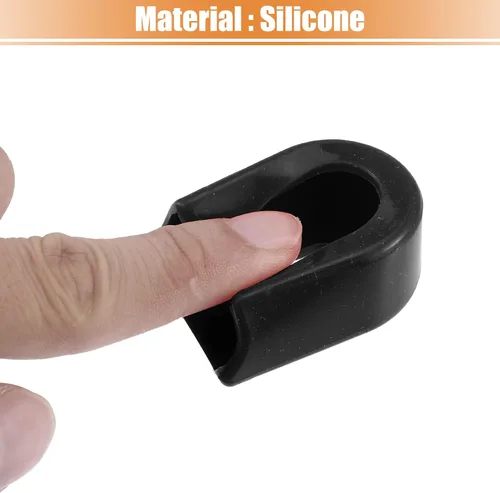 Vista 6 de X AUTOHAUX 2 piezas de silicona para bicicleta, protector de manivela para bicicleta de montaña, funda de gel, protección para brazo de manivela