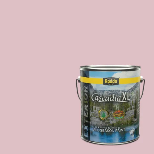 Vista 42 de Rodda Paint CASCADIA ZERO - Pintura plana e imprimación para interiores en uno, cuarto de galón, rosa Mullen