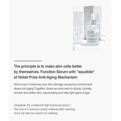 Vista 7 de Aquatide Resurface Serum 1.7 fl oz,suero facial coreano,Cuidado de la piel coreano,Suero Resurface,Suero facial,Suero de ácido hialurónico