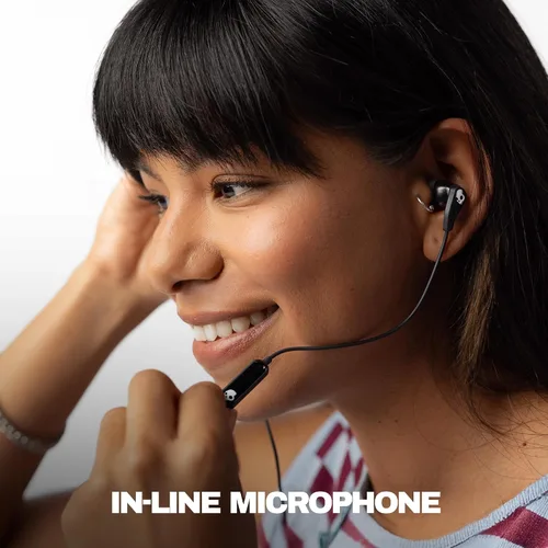 Vista 2 de Skullcandy Set Auriculares con Cable USB-C con Ajuste de Aislamiento de Ruido, Micrófono en Línea para Control de Llamadas y Pistas para iPhone