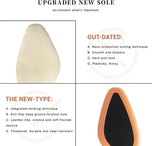 Vista 2 de MIRAAZZURRA Women Sling Back Pumps Chunky Heels Sexy Splicing Round Toe Casual Wedding Shoes for Women Fashion Dress Shoes