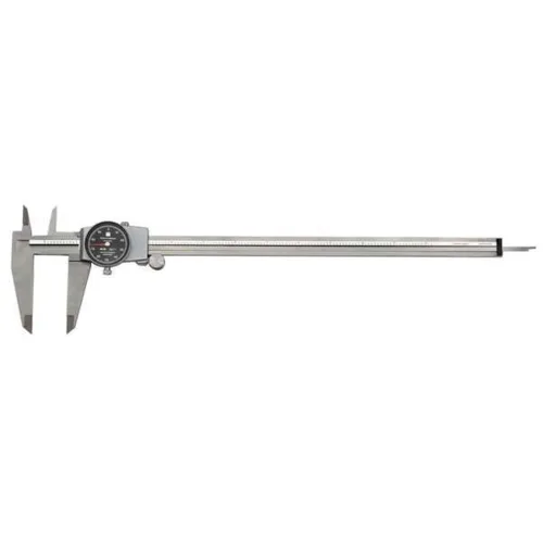 Vista 11 de Brown & Sharpe Calibrador de cuadrante de acero inoxidable, 8 pulgadas, Plateado