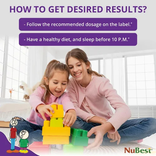 Vista 4 de NuBest Tall Kids - Ayuda a los niños a crecer y desarrollarse saludablemente - Apoyo a la inmunidad y la fuerza ósea - Multivitaminas y minerales