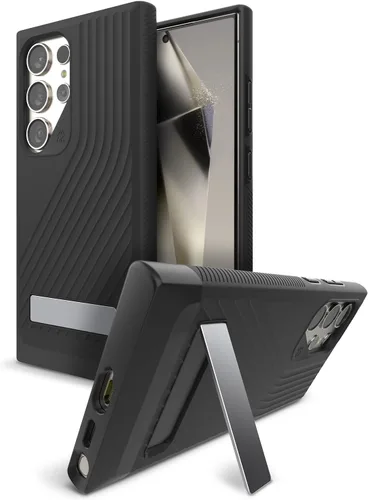 Vista 10 de ZAGG Denali - Funda para Samsung Galaxy S24 con soporte, protección de doble capa con infusión de grafeno, resistente a caídas de 16 pies, diseño