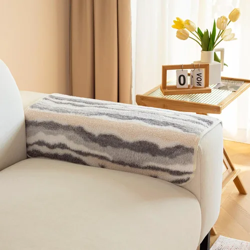 Vista 17 de MYSKY HOME Funda de sofá modular lavable para perros, funda de sofá modular para sofá de 2 cojines, en forma de L, patrón geométrico