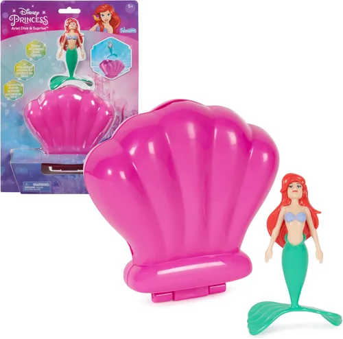 Vista 12 de SwimWays Disney Princess Ariel - Varitas de buceo con purpurina, paquete de 3, juguetes de baño y suministros de fiesta en la piscina para niños
