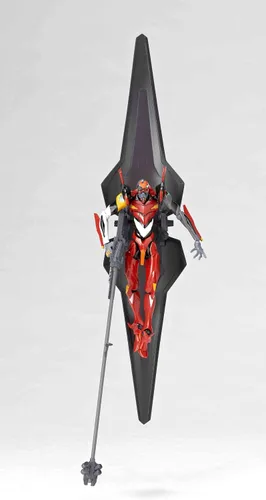 Vista 5 de Kaiyodo Jap. - Estatuilla Evangelion Revoltech Yamaguchi #124 Eva 02 Q Teatral