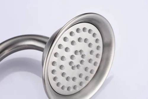 Vista 8 de Sumerain Grifo de Bañera con Patas de Níquel Cepillado, Grifo de Bañera con Ducha