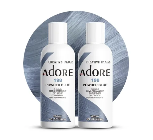 Vista 15 de Adore Tinte semipermanente verde para el cabello, vegano y sin crueldad, 4 onzas líquidas, 163 Green Apple (paquete de 1)