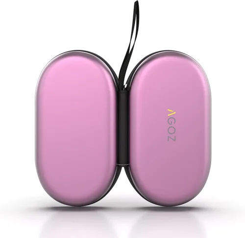 Vista 5 de AGOZ Funda pequeña para monitor de frecuencia cardíaca EMAY portátil, SonoHealth, OXPROVO, FaceLake FL10, organizador de viaje con correa