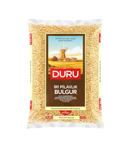 Vista 6 de Duru Bulgur Pilaf con mantequilla, 8,8 onzas, Heat & Eat, 100% natural, sin OMG, libre de BPA, sin grasas trans, sin conservantes