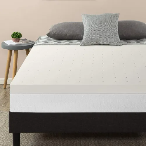 Vista 2 de Best Price - Cubrecolchón de espuma viscoelástica ventilada de 3 pulgadas