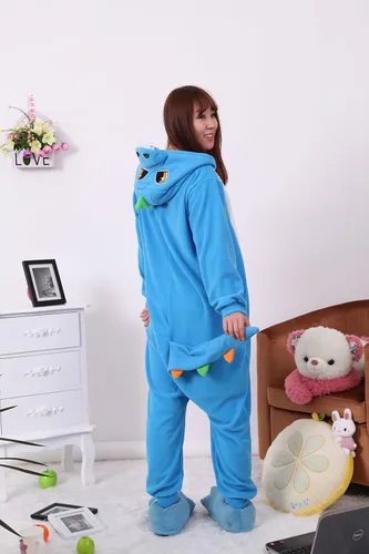Vista 5 de Honeystore, piyama de disfraz de dinosaurio para Halloween, una pieza, unisex
