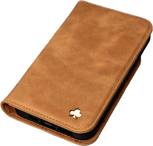Vista 10 de Porter Riley - Funda de cuero para Samsung Galaxy S22. Funda de cuero genuino premium con soporte/cartera/cubierta (marrón chocolate)