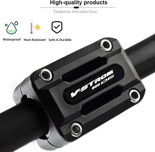 Vista 2 de 22 25 1.102 in Protector de motor de motocicleta Protector de parachoques del motor Bloques de protección para V-Strom 800 DE 800DE Vstrom DL 800