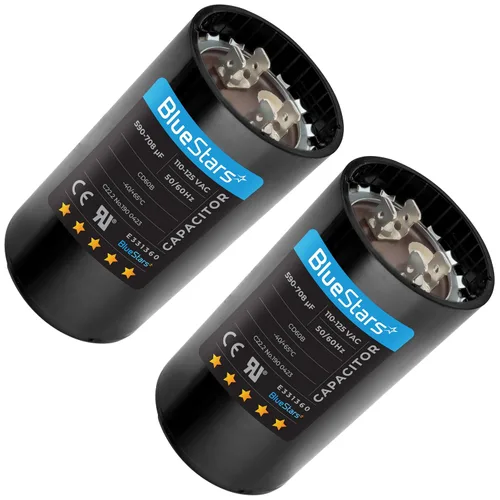 Vista 11 de BlueStars - Condensador de arranque de motor MFD 220-250V 216-259 uF