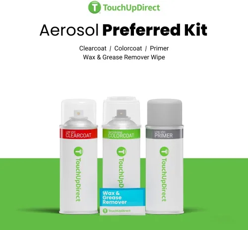 Vista 35 de TouchUpDirect 300 Alpine White III - Aerosol de pintura de retoque compatible con BMW Exact Match - Kit esencial